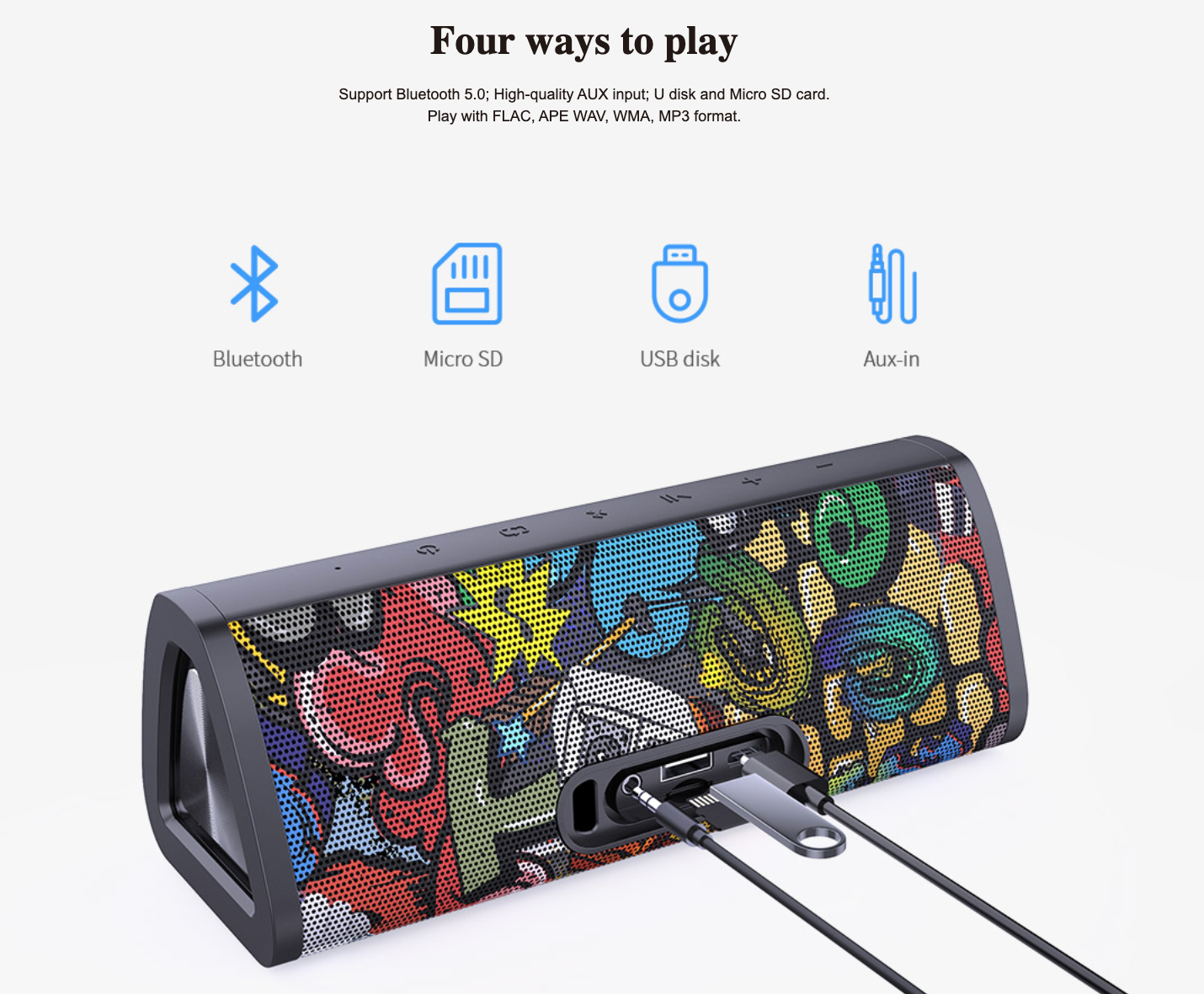 [HCM]Loa Bluetooth MIFA A10/ A10+ Super Bass