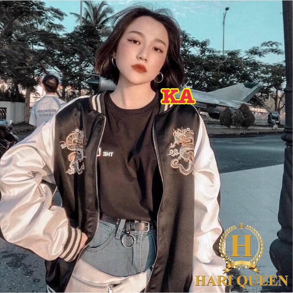 Áo khoác bomber rồng cá tính KAN0620 1