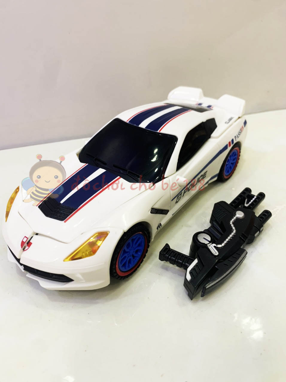 Đồ chơi robot lắp ráp biến hình siêu xe