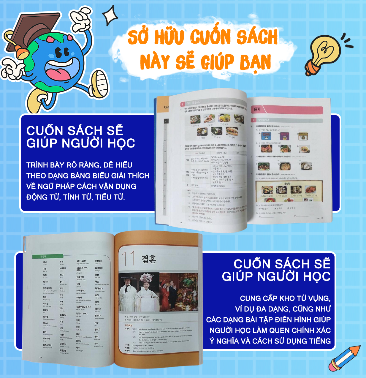 Sách - Giáo trình tiếng Hàn tổng hợp cao cấp 5 - sách bài học ( Bản màu ) - McBooks