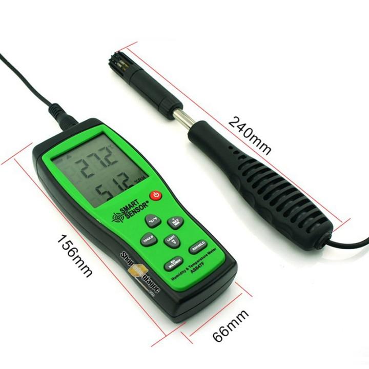MÁY ĐO ĐỘ ẨM VÀ NHIỆT ĐỘ SMART SENSOR AS847