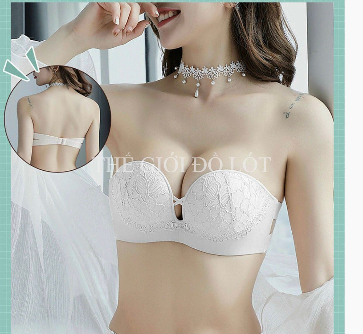FREESHIP(MÃ 2014) ÁO BRA CÚP SIÊU ĐẨY MẶC ĐƯỢC HAI KIỂU CHẤT ĐẸP