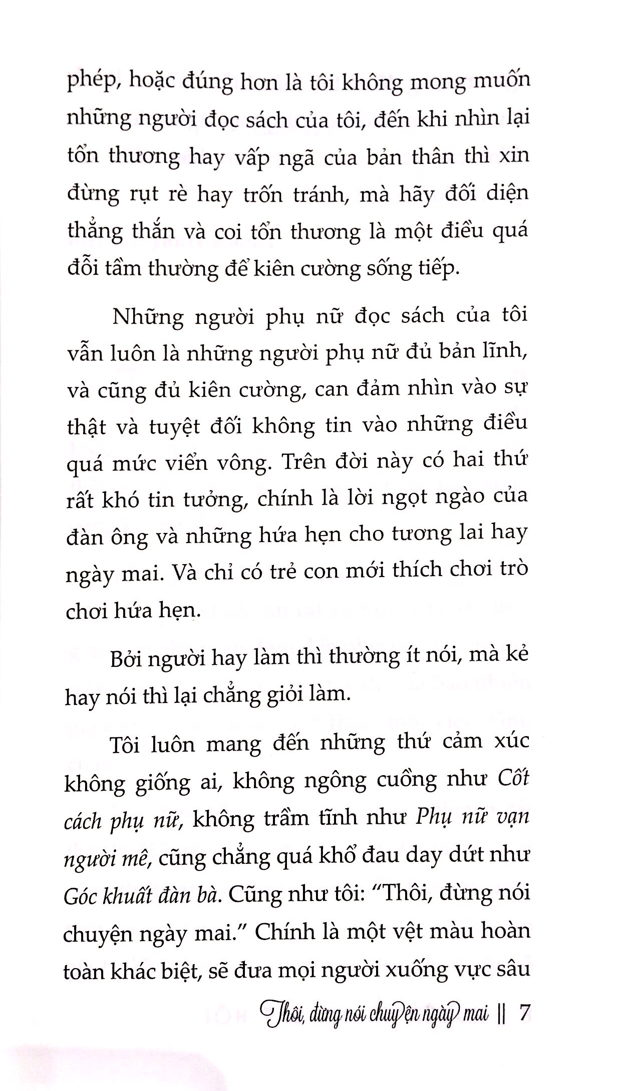 Fahasa - Thôi, Đừng Nói Chuyện Ngày Mai