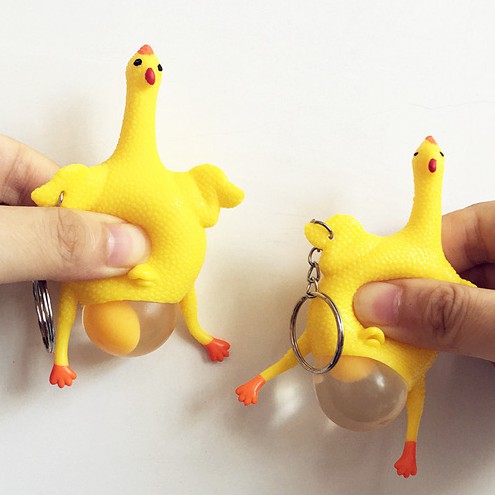 Móc khóa rùa đẻ trứng ngộ nghĩnh-GUDETAMA SQUISHY Móc khóa rùa đẻ trứng đáng yêu-Móc khóa gà đẻ trứng