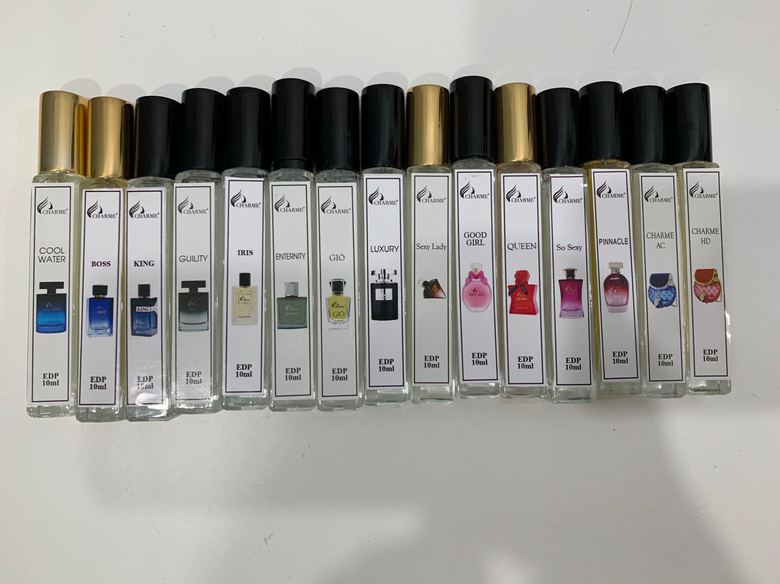 Bộ Set Nước Hoa Charme Mini (dạng xịt 10ml)