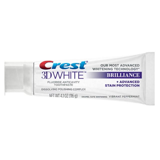 [Date 2023] Kem đánh răng làm trắng Crest 3D White Brilliance 116g - 24g
