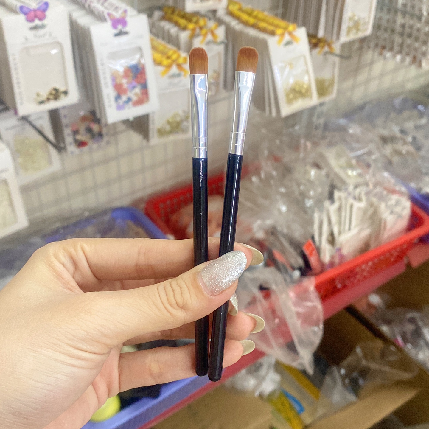 Cọ fen tròn ,cọ fen đầu móng nail - phụ liệu nail 937