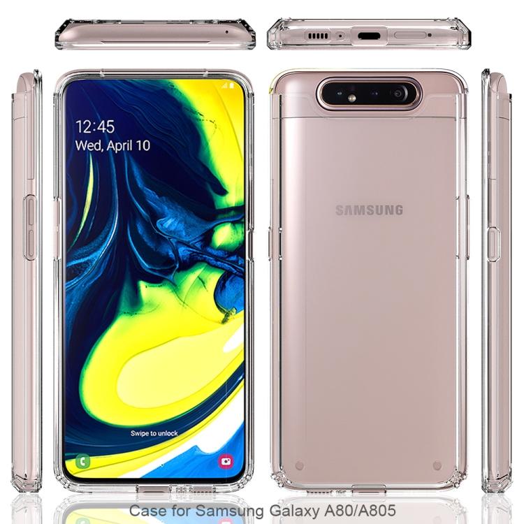 Ốp Dẻo Trong cho Samsung Galaxy A80 (loại A+ chống ố vàng)