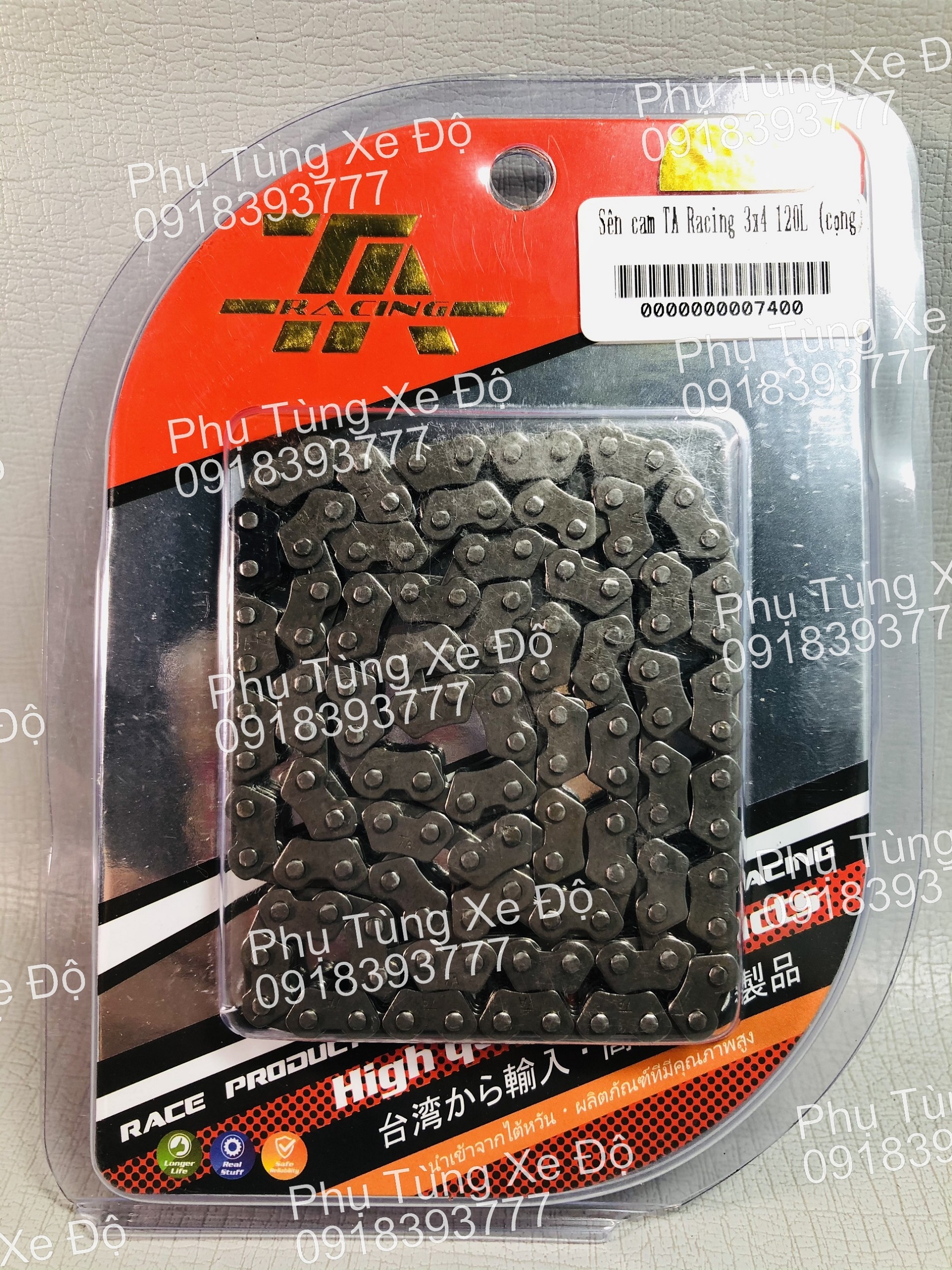Sên cam  TA  WINNER / SONIC / RAIDER FI ( Size 120L / 122L / 124L )