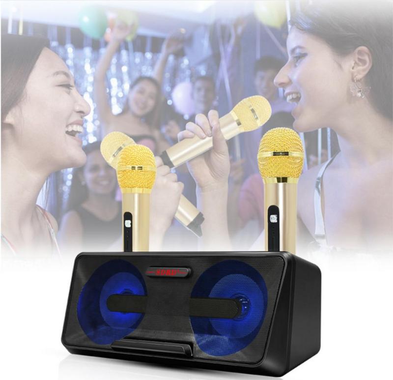 🔥 HOT 🔥 Loa Karaoke SDRD SD-301 kèm 2 mic không dây, thỏa sức ca hát - Bảo hành 6 tháng.