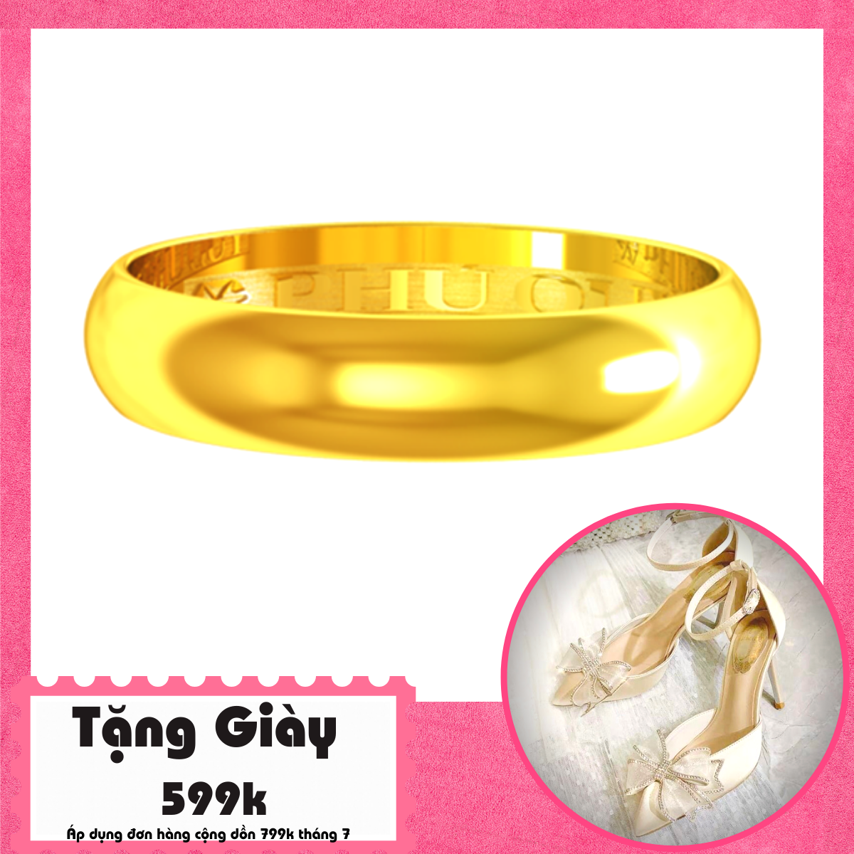 Nhẫn nữ, nhẫn nữ chỉ trơn mạ vàng 24k cao cấp đeo phong thủy may mắn phát tài Gado N071 - sang chảnh và quý phái, thiết kế trang trọng, tinh tế, là sản phẩm đang được săn đón nhất năm, bảo hành 1 đổi 1 nếu sản phẩm