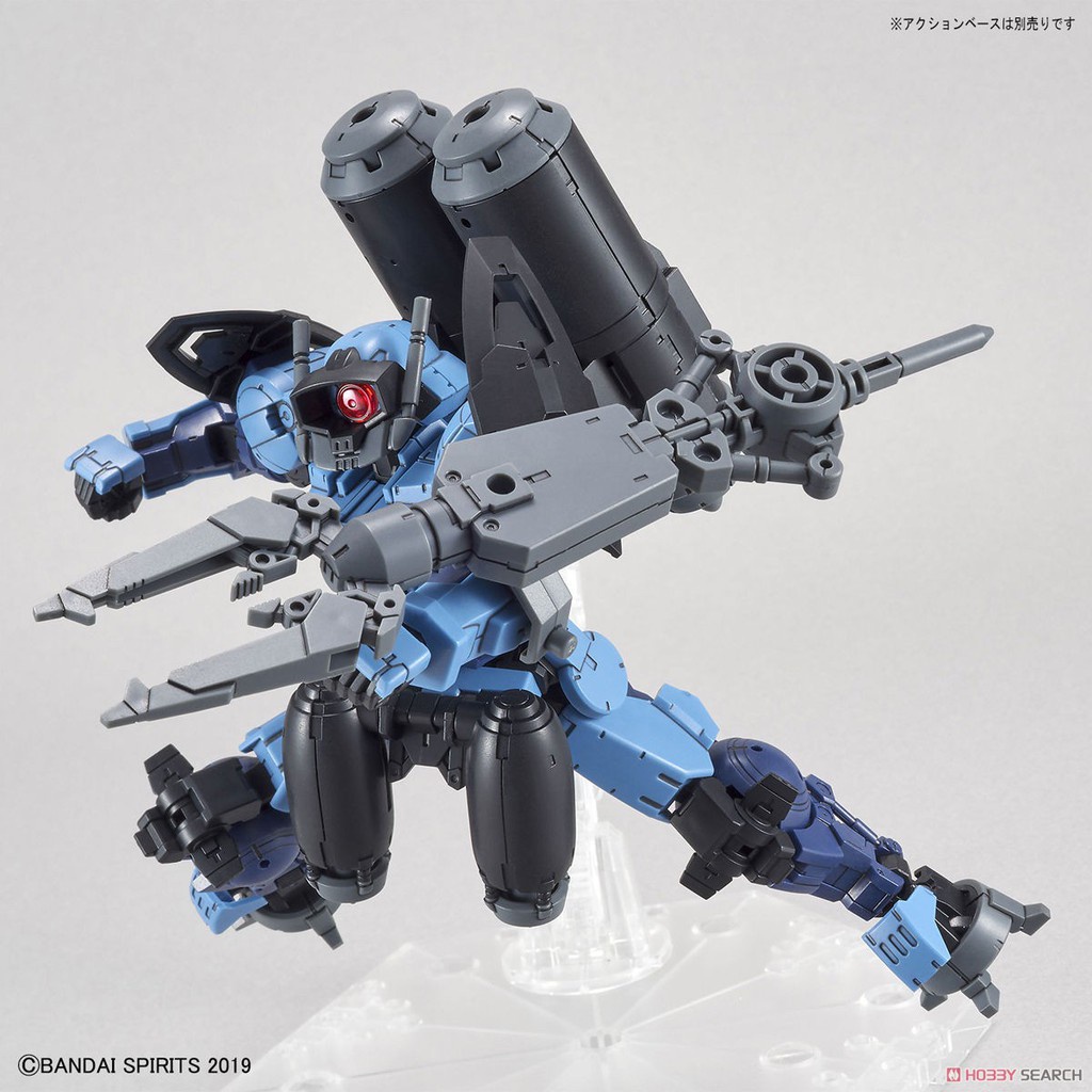 Mô Hình Lắp ráp Bandai 30MM bEXM-15 Portanova - Marine Type - Blue