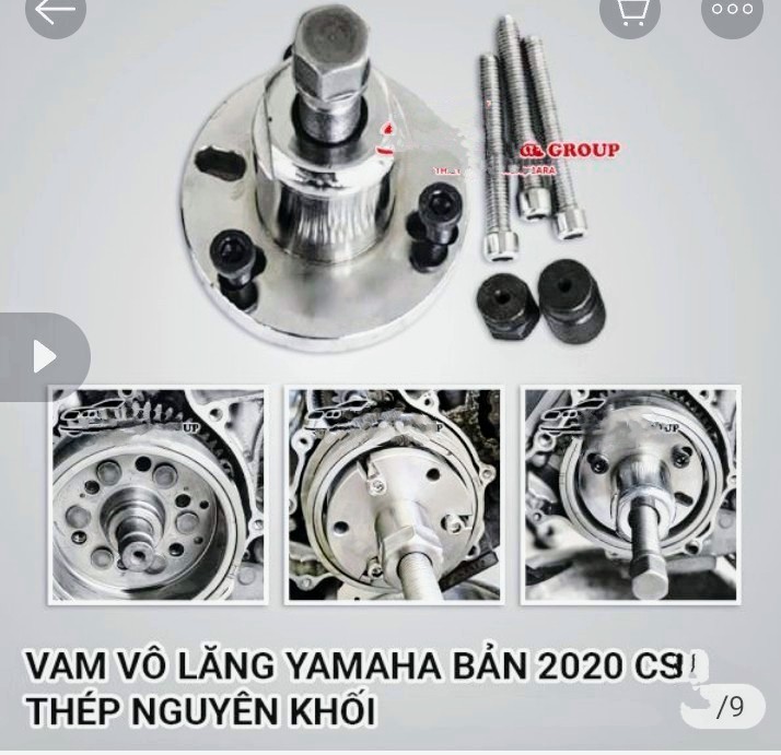 Cảo Mâm Điện Xe Yamaha ( Bảo Hành 1 Năm)