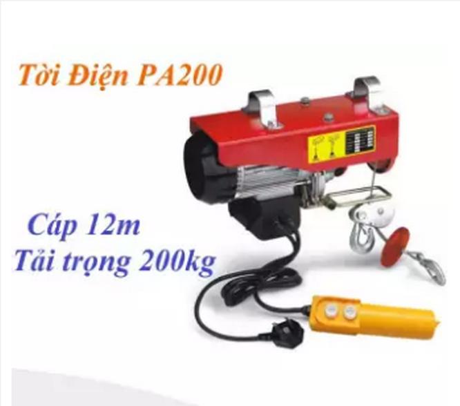 Máy tời Điện 200kg