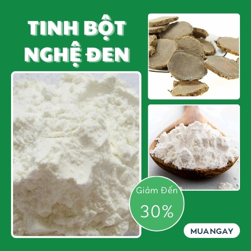 [HOT] Tinh bột nghệ đen 500gr - Thảo Dược Tấn Phát - Hàng công ty chất lượng cao