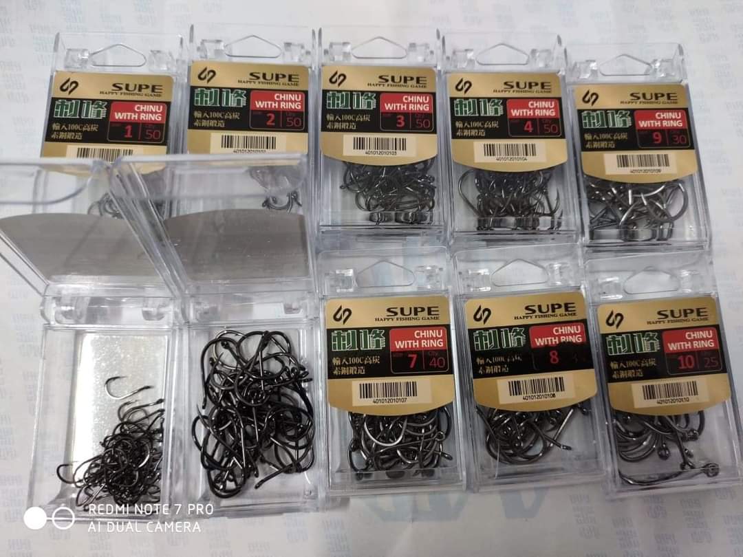 lưỡi câu cá chinu supe