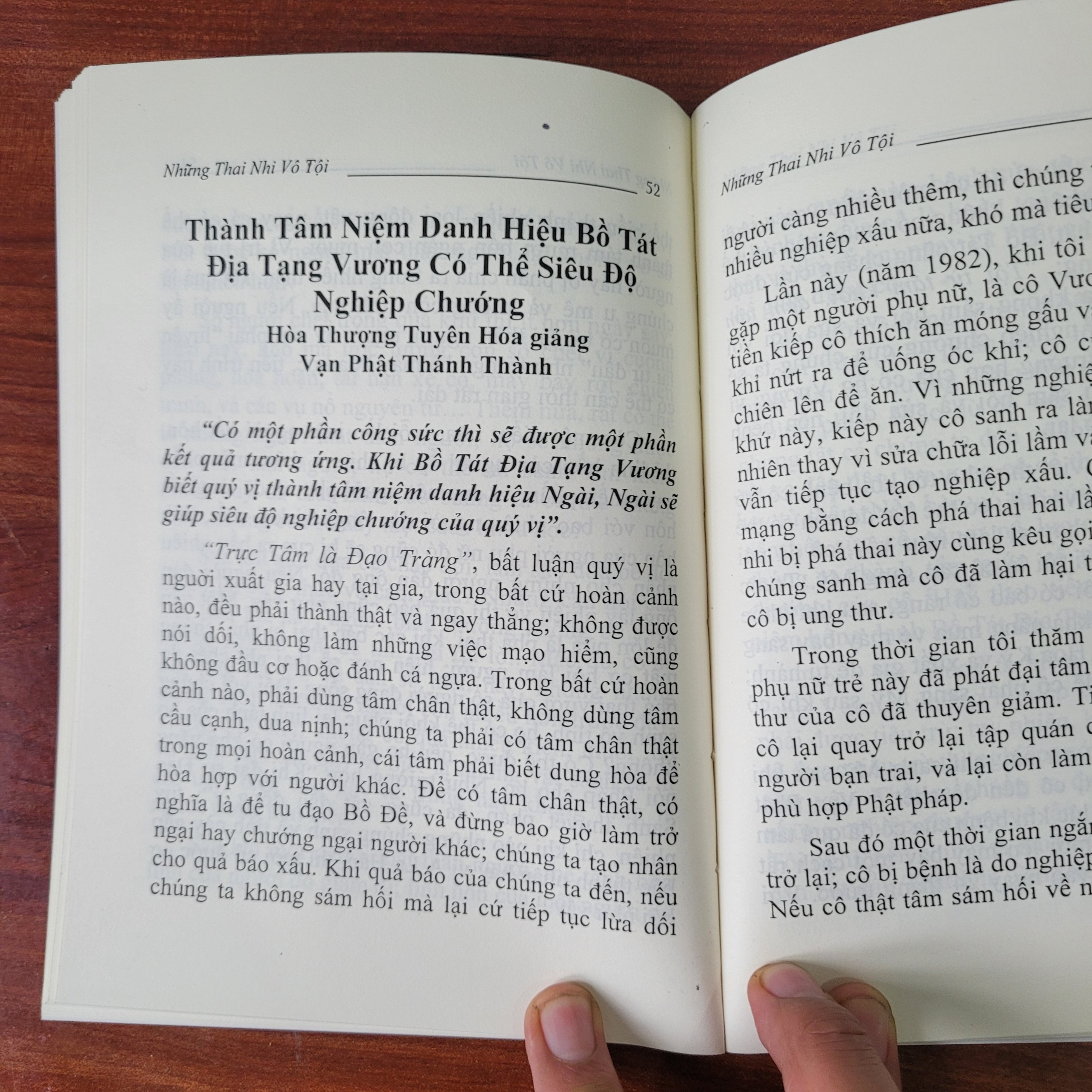 Sách-Những Thai Nhi Vô Tội