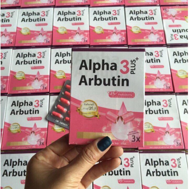 Viên Kích Trắng da Alpha ArBurtin Thái Lan