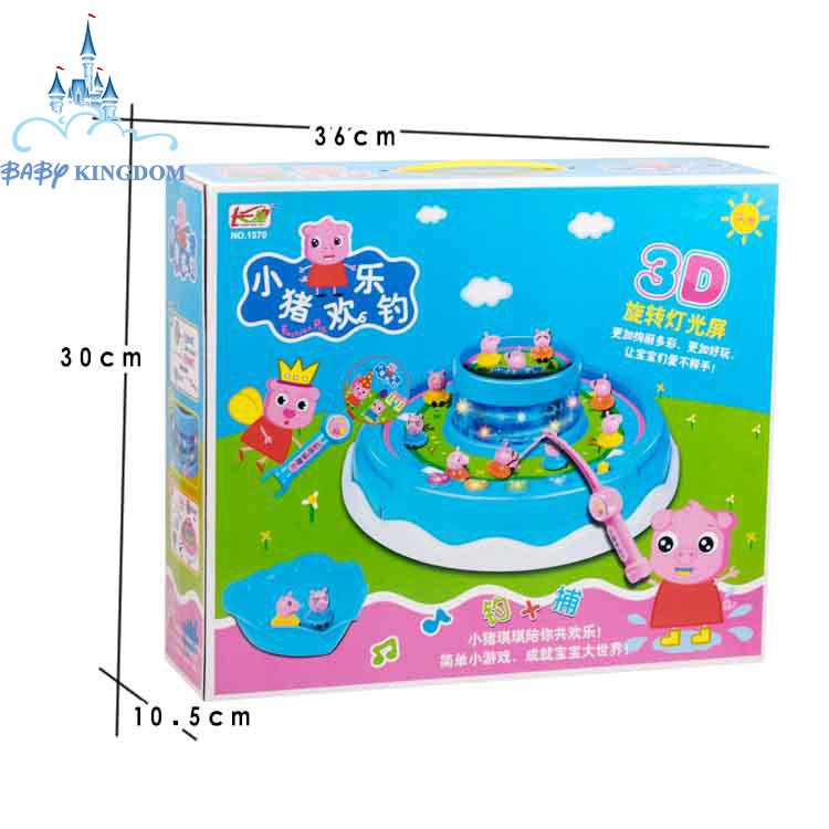 BỘ ĐỒ CHƠI CÂU HEO VUI NHỘN