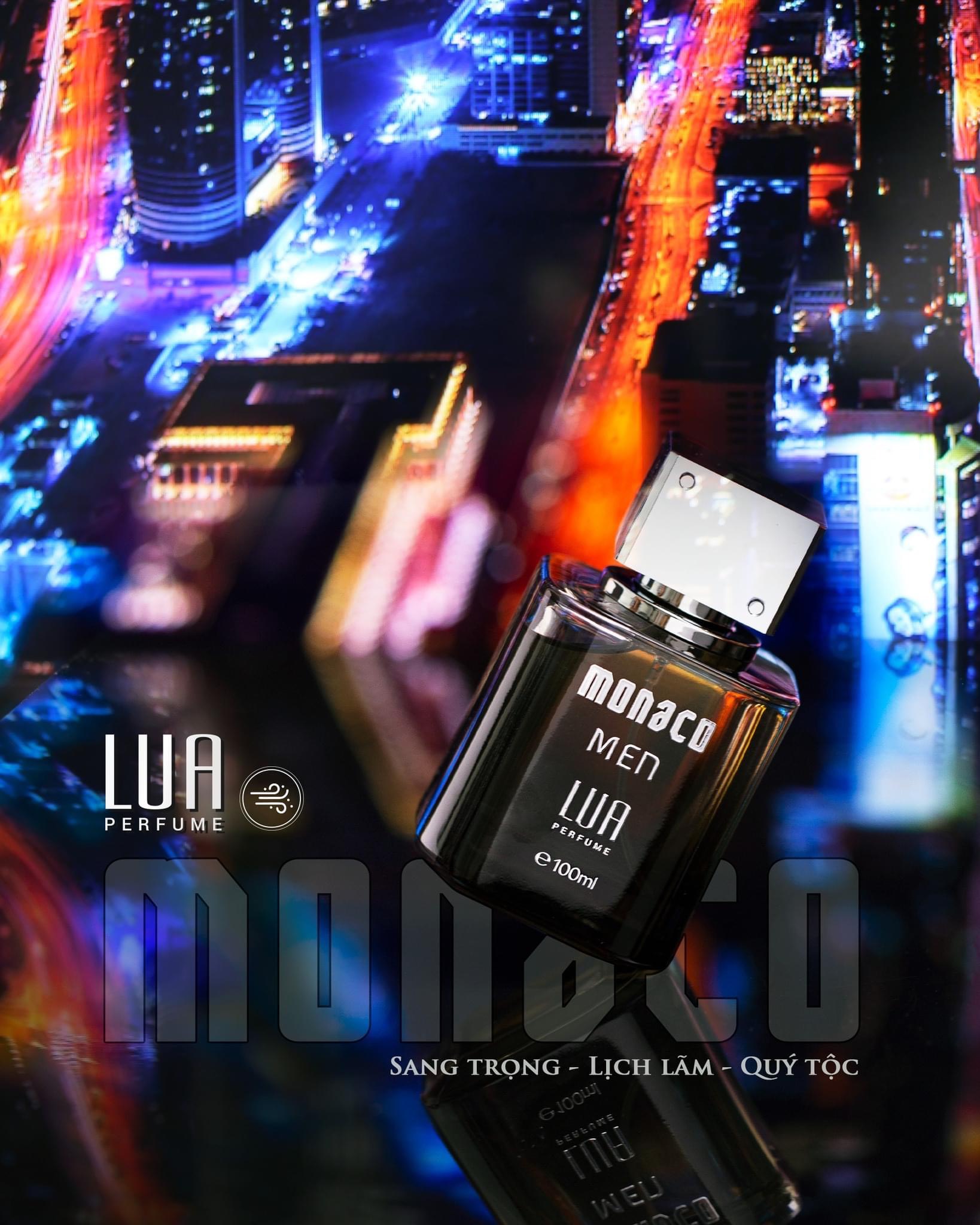 Nước Hoa Nam Monaco LUA 100ml - Sang trọng - Lịch Lãm - Quý Tộc