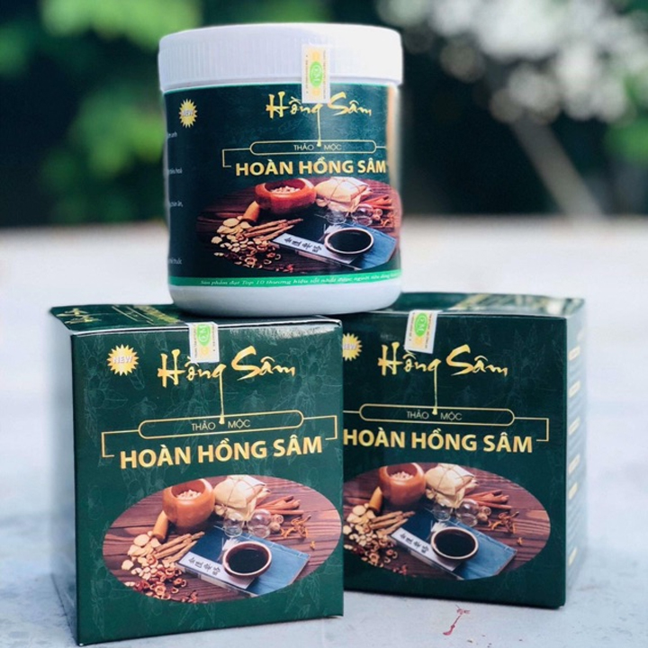 Thảo Mộc Tăng Cân Hoàn Hồng Sâm