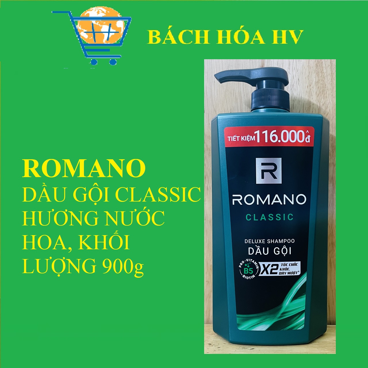 Romano 900g - bách hóa hv