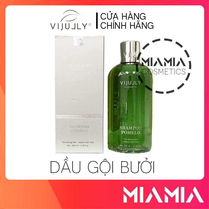 Dầu gội bưởi vijully chính hãng - dầu gội kích mọc tóc giảm gãy rụng vi jully - 8938510049191