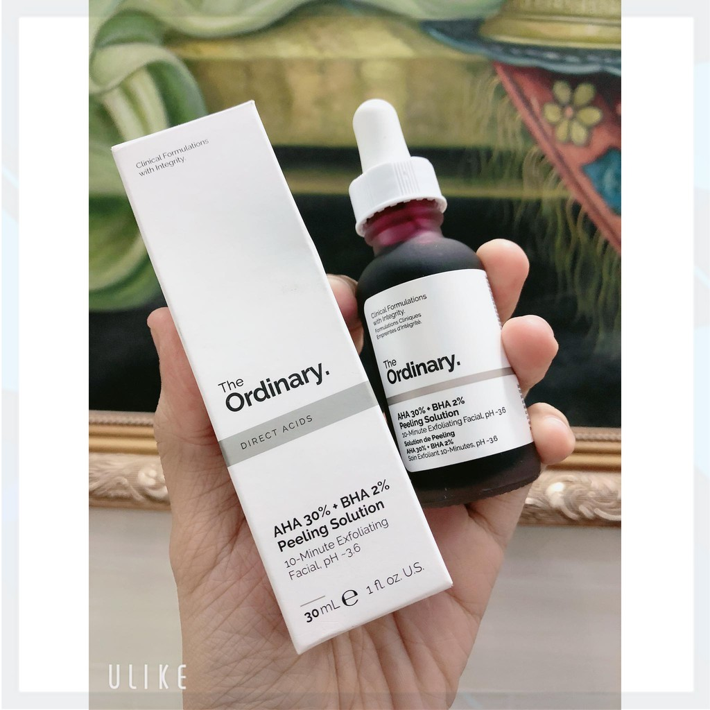 [HN] The Ordinary AHA 30% + BHA 2% Peeling Solution 30ml