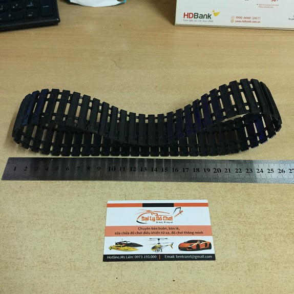 Bánh xích nhựa rộng 4.2cm 27cm dành cho máy xúc máy đào Huina 350