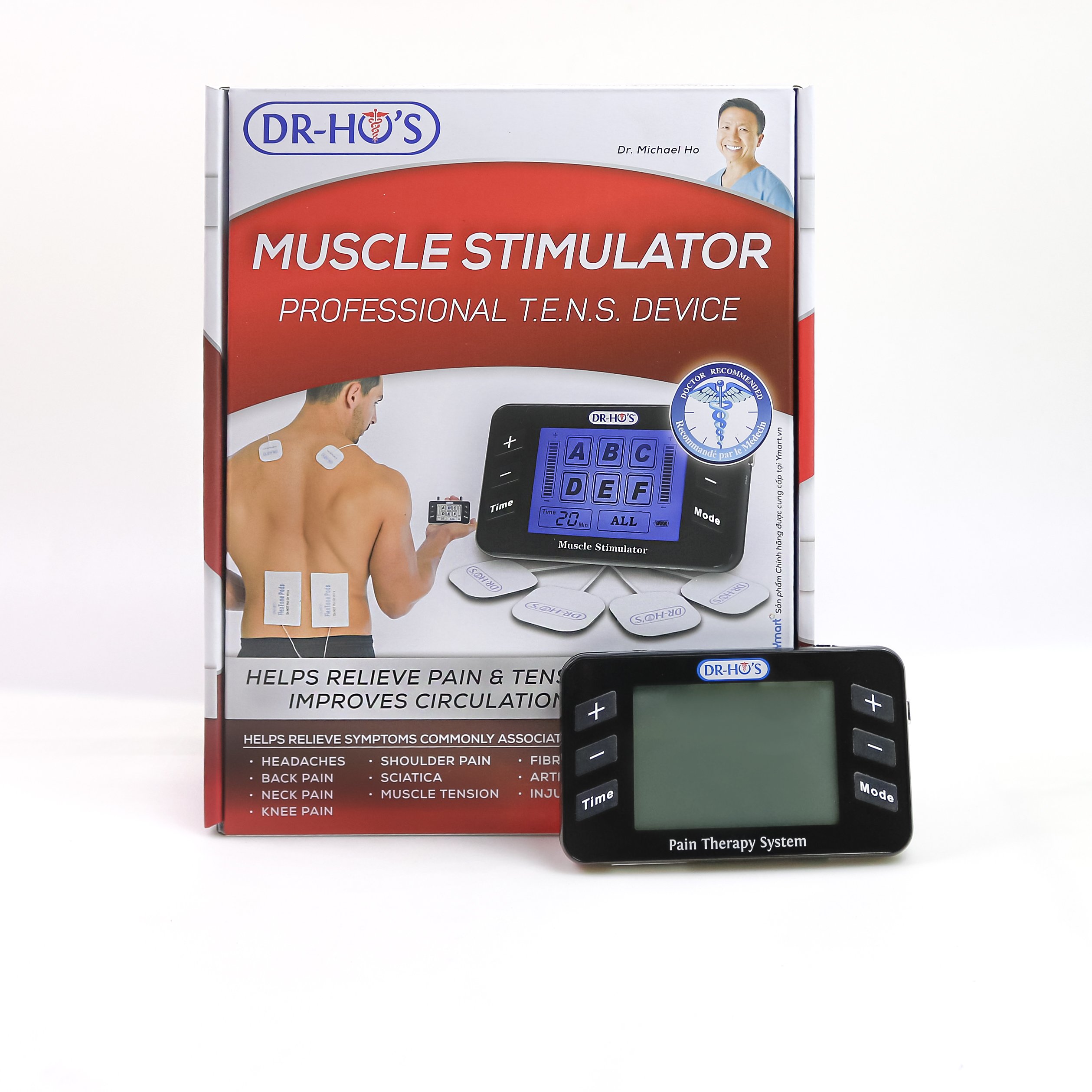 Máy massage Dr Hos Thế hệ mới Pin Sạc Muscle Stimulator