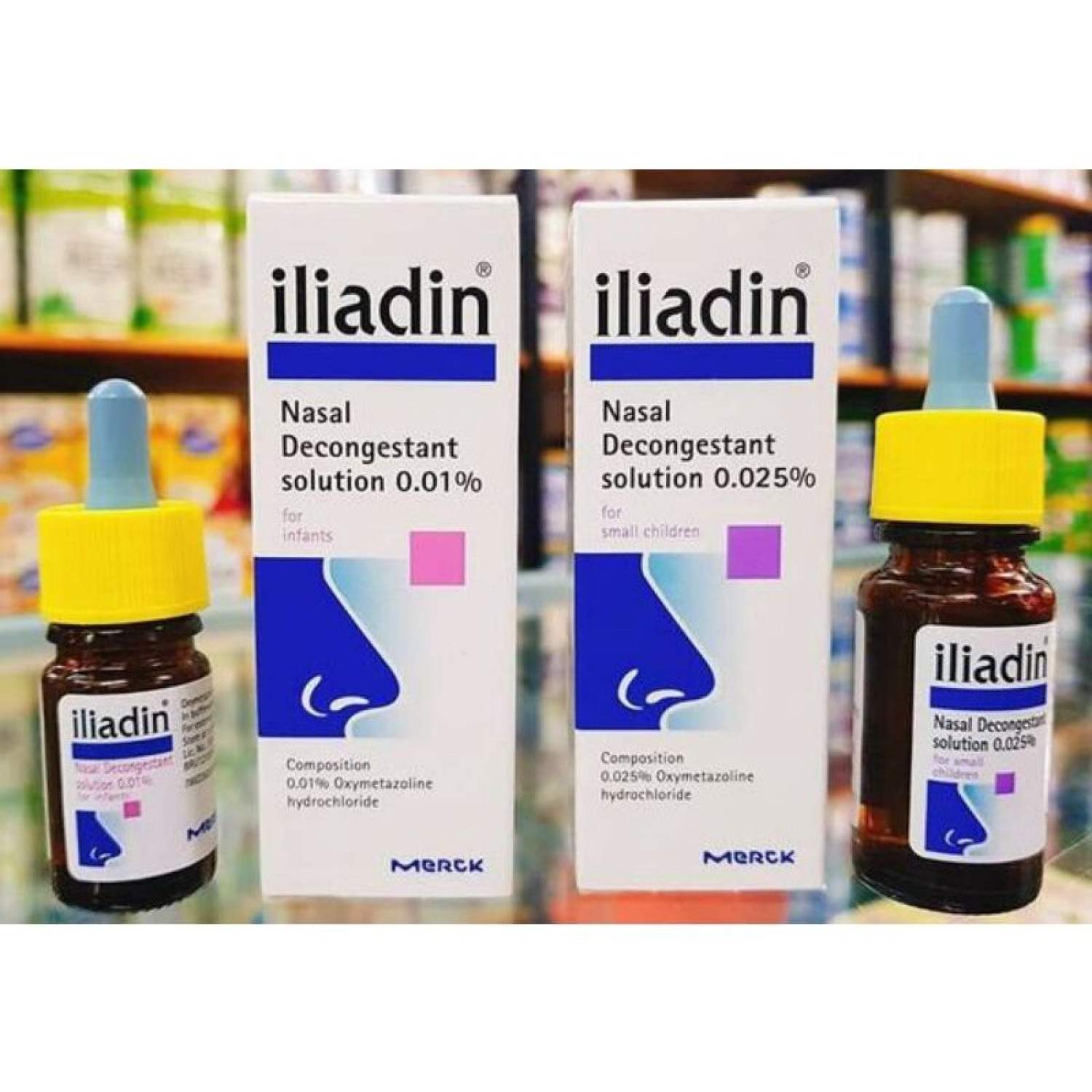 [HCM] Nhỏ mũi Iliadin cho bé