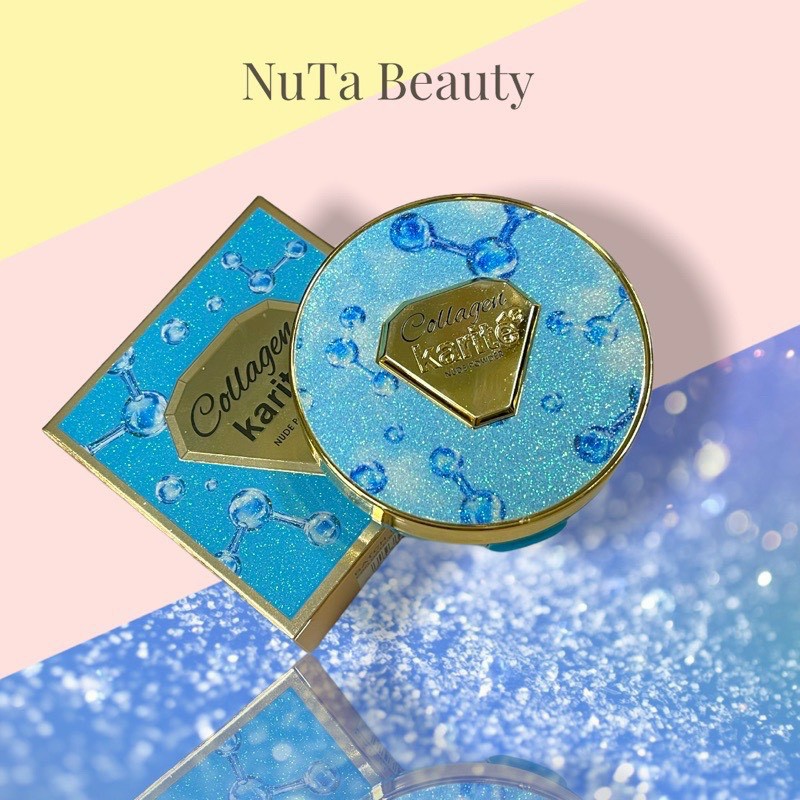 [HCM] Phấn Nền Trang Điểm 2 Tầng Collagen Karité