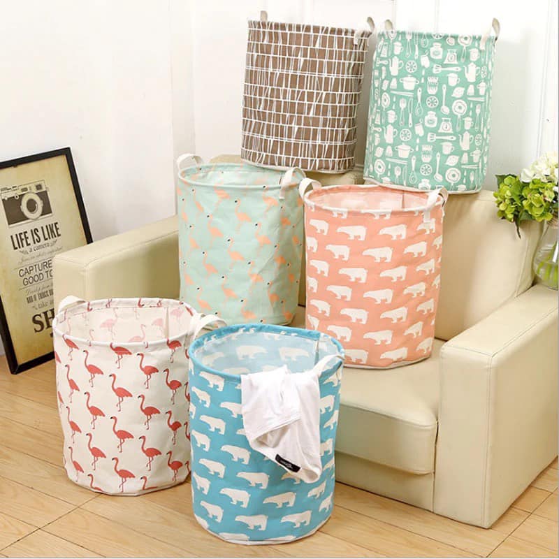 GIỎ ĐỰNG ĐỒ DECOR GẤP GỌN
