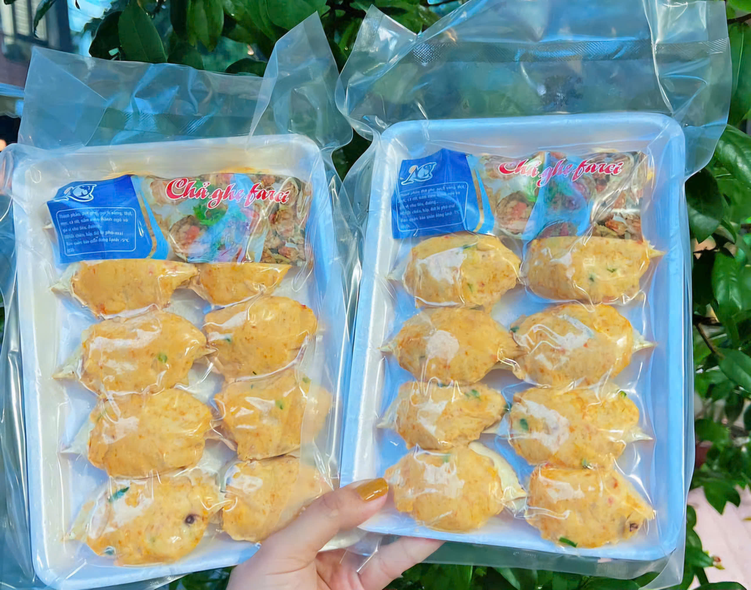 Khay 10 miếng Chả Ghẹ Facri siêu ngon