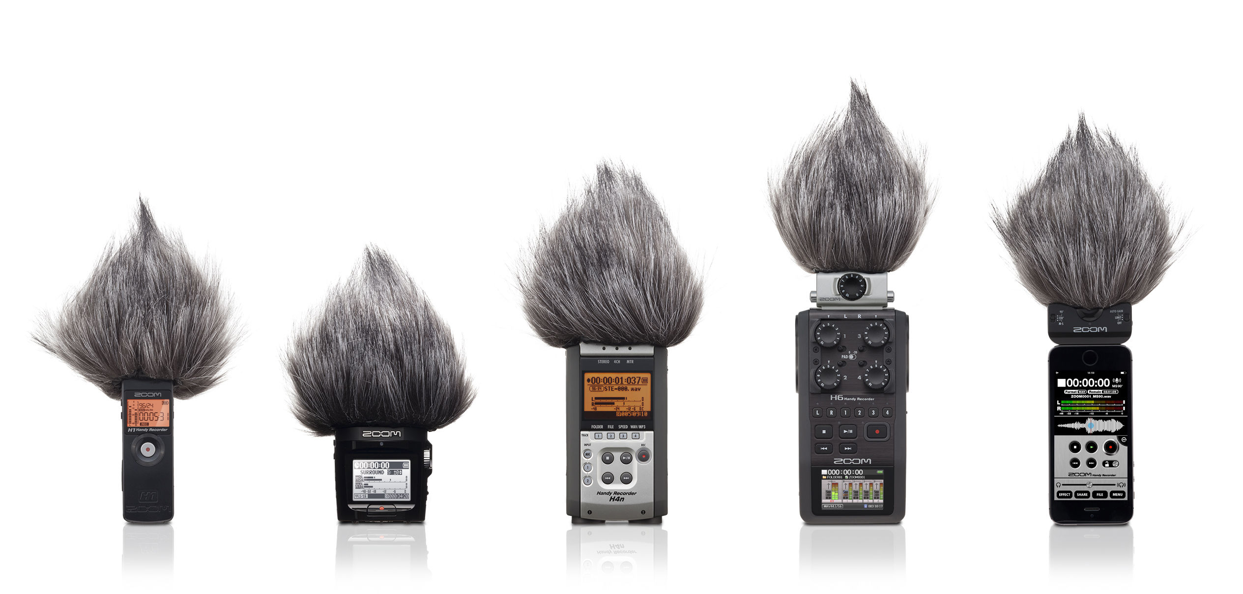 Bông lọc gió micro ghi âm mini - Wind muff foam micro