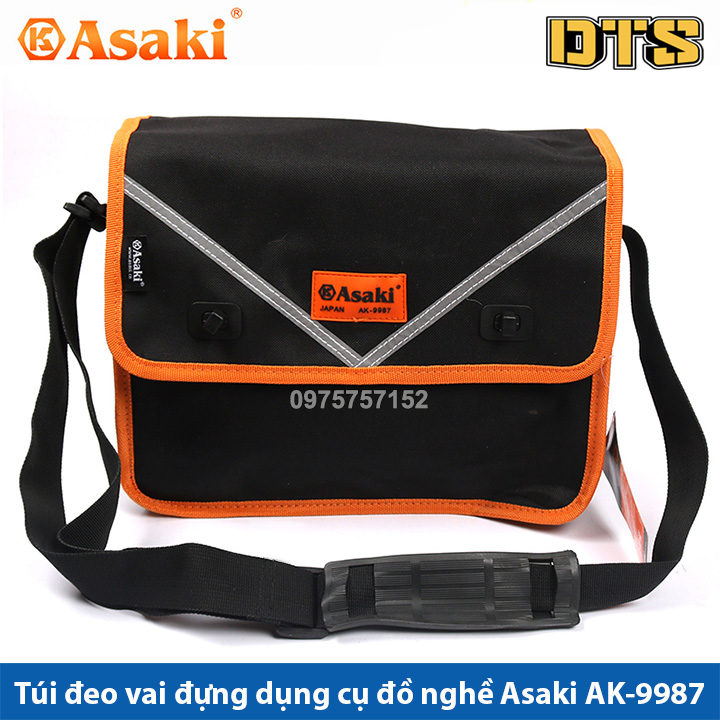 Túi đeo vai đựng dụng cụ đồ nghề Asaki AK-9987