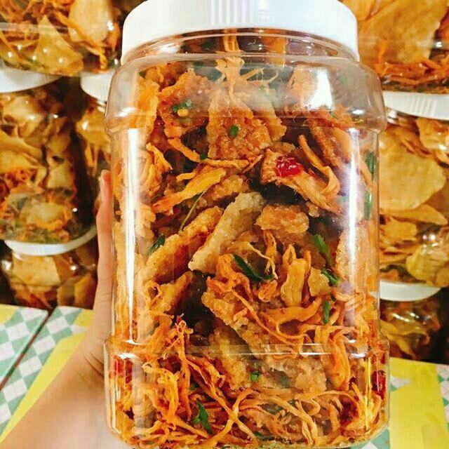 Combo 2 hũ Cơm Cháy Lắc Khô Gà Siêu Ngon