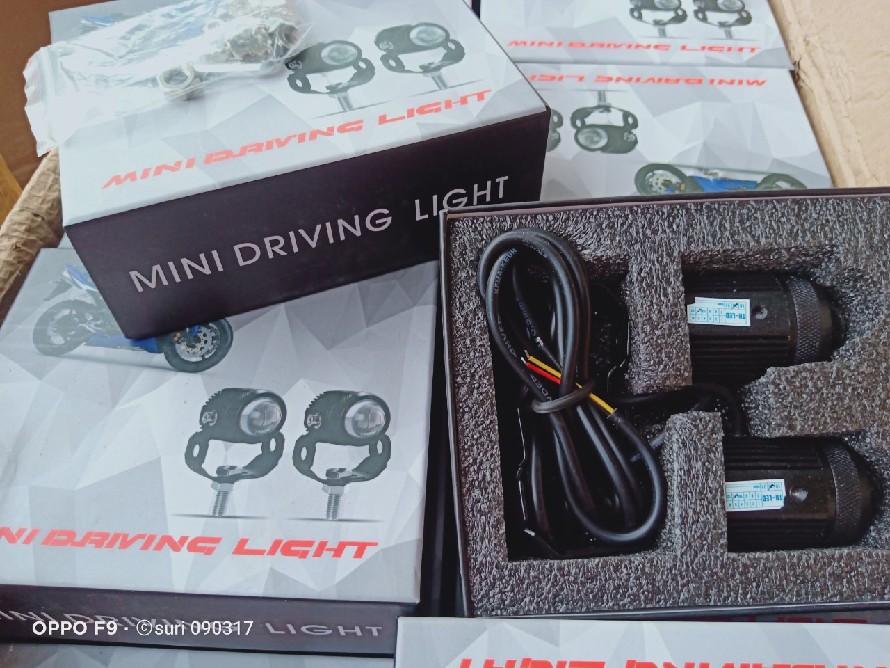 Đèn led trợ sáng bi cầu mini loại 1 cốt pha vàng trắng.(1 cặp)