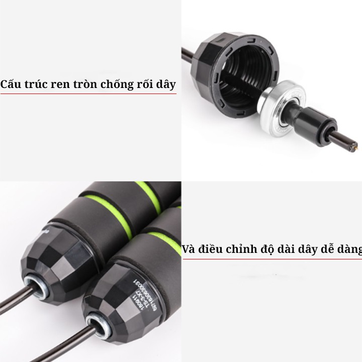 Dây nhảy tập thể dục tập thể lực DN06