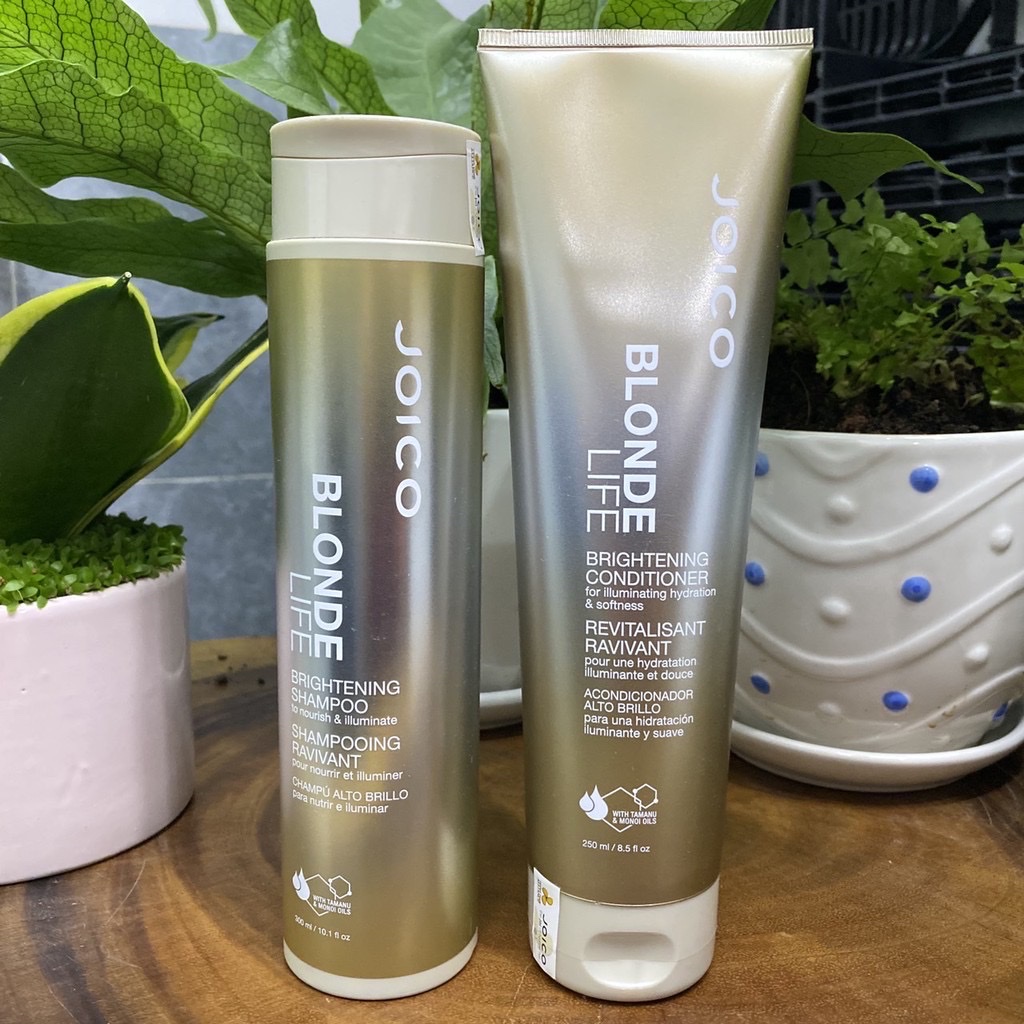 Dầu xả dành cho tóc tẩy joico blonde life brightening 250ml