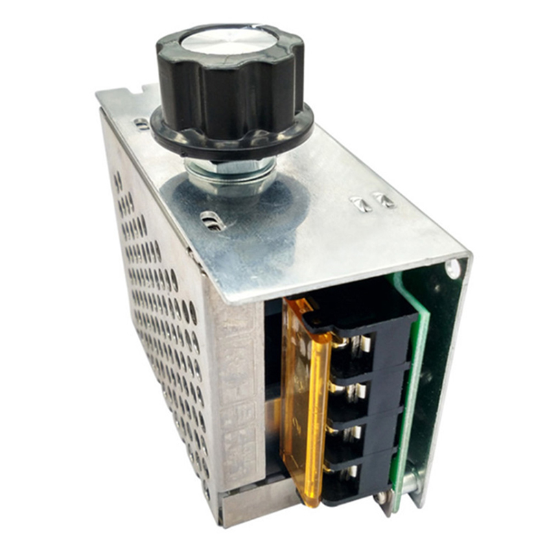 AC 220V 4000W SCR Voltage Regulator Dimming Dimmers Motor Speed Controller Thermostat Electronic Voltage Regulator Module