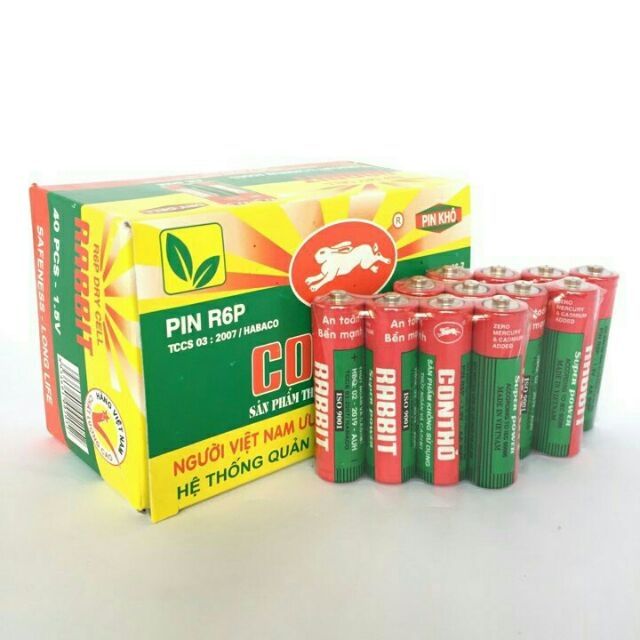 Vỉ 4 pin hàng chính hãng (2A, 3A)