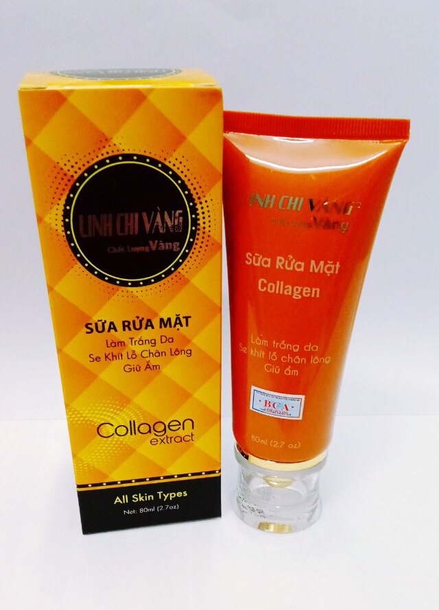 [HCM]SỮA RỬA MẶT LINH CHI VÀNG