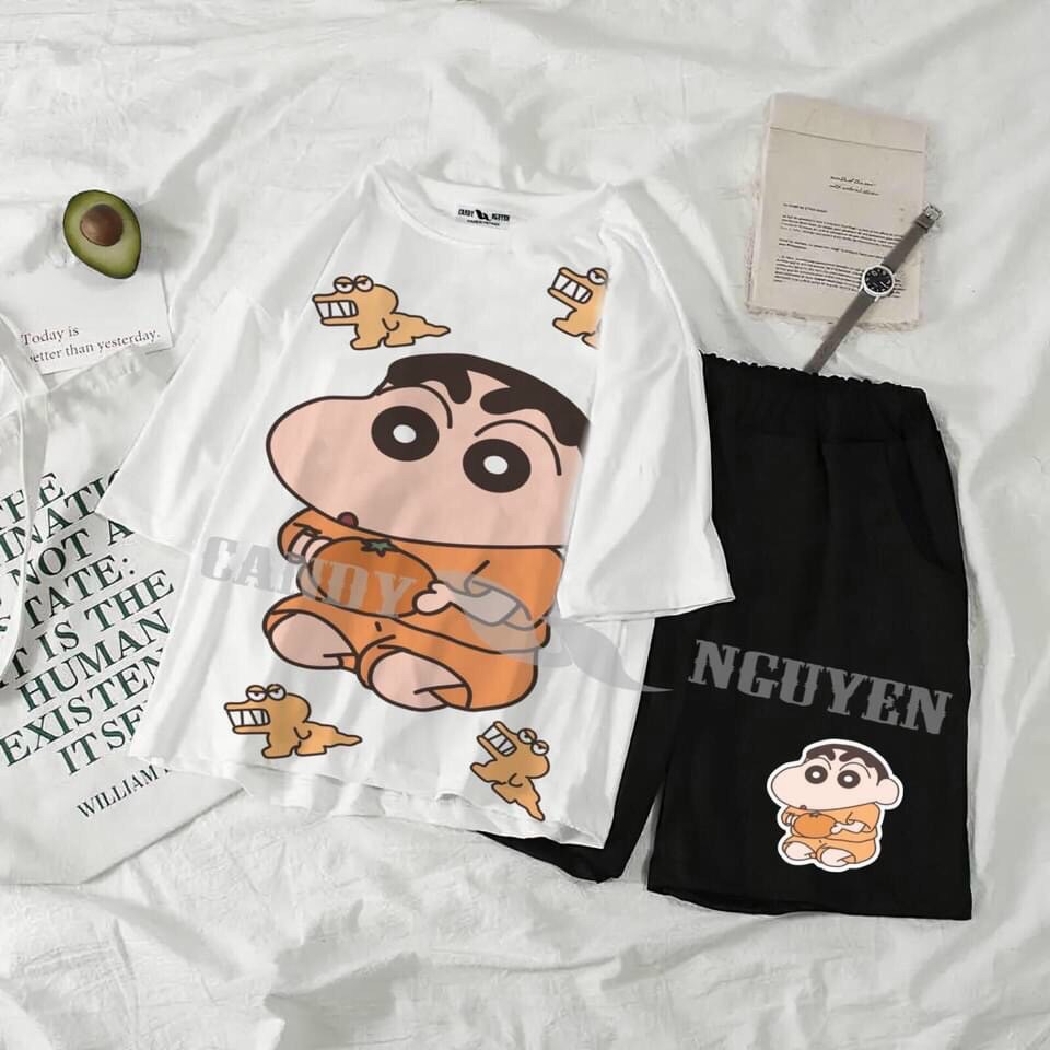 Đồ bộ hoạt hình Cu shin