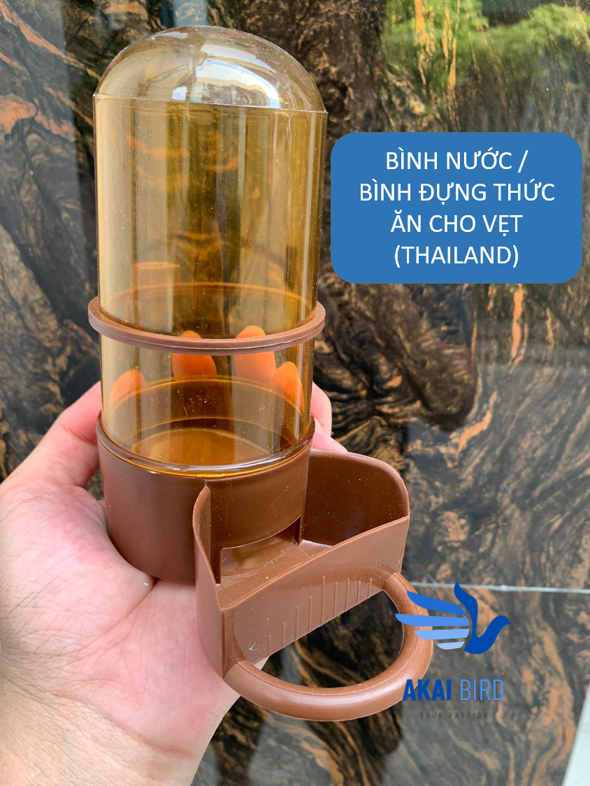 Bình Nước / Bình Bi / Bình Đựng Thức Ăn Cho Vẹt, Chim Cảnh...