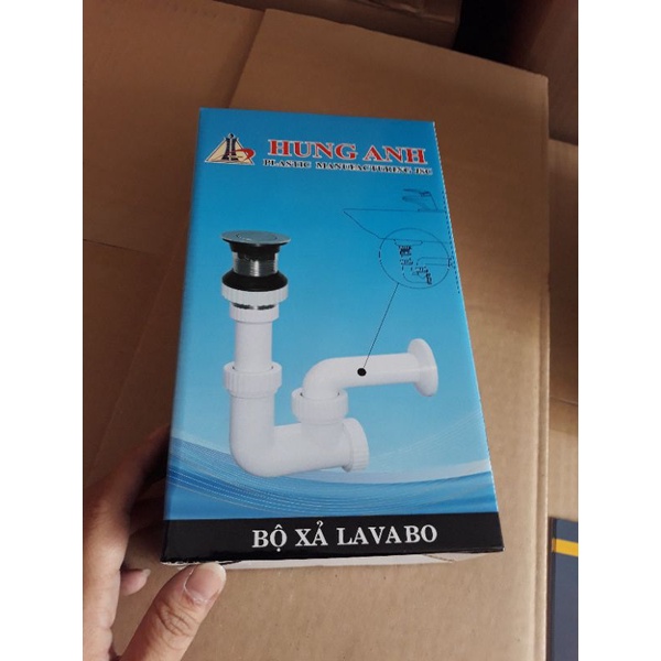 LV01 - Bộ xả lavabo lật (có xi) HÙNG ANH