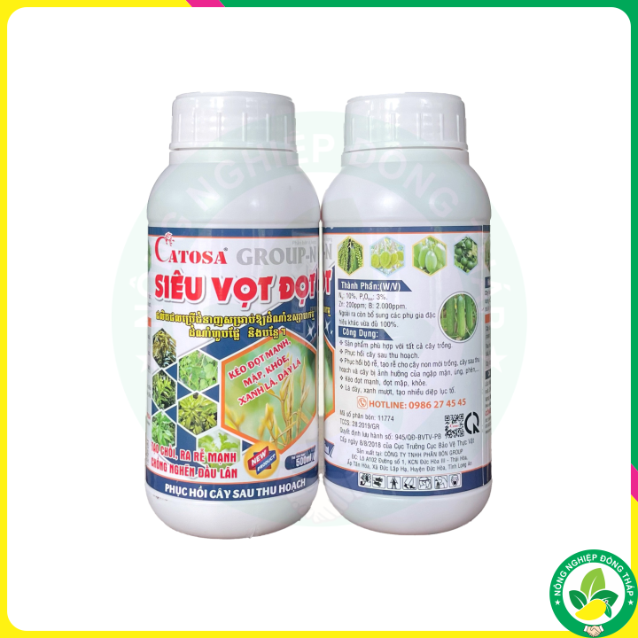 Phân Bón VL GROUP-N SIÊU VỌT ĐỌT (Chai 500ml)
