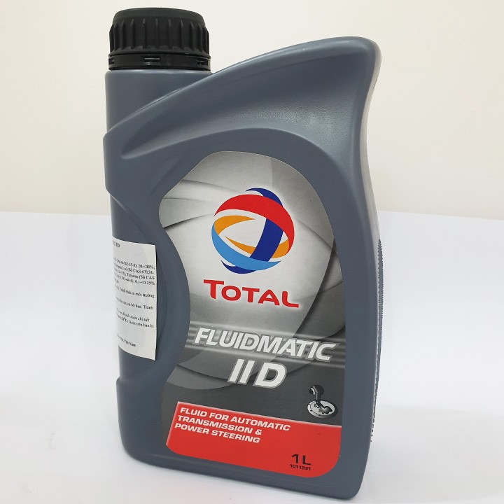 Dầu trợ lực, hộp số tự động dùng trong các xe ô tô, xe tải nặng total fluidmatic iid