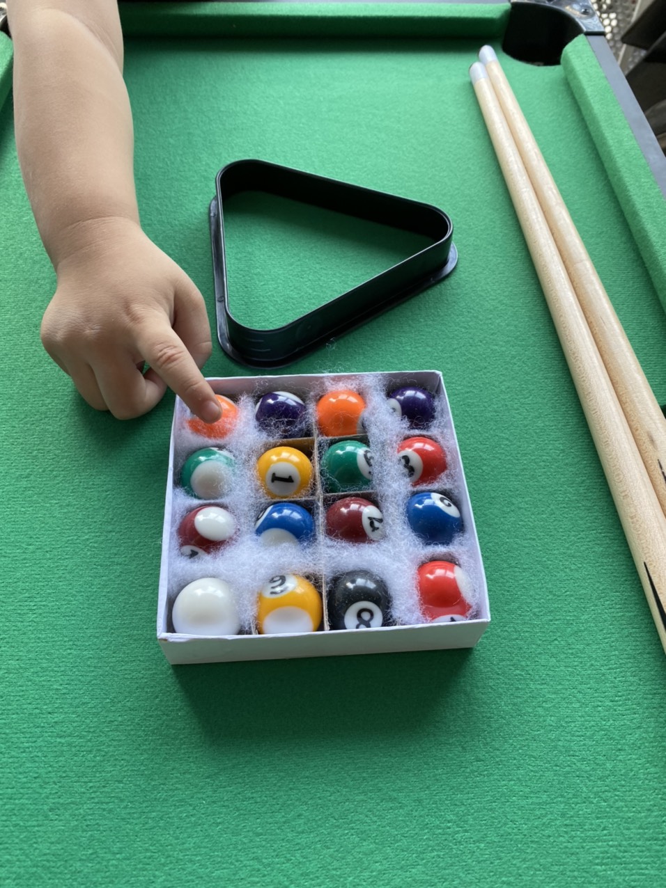 [HCM]Bàn bi da gỗ (HÌNH THẬT SHOP CHỤP), bàn bida đồ chơi cao 67cm