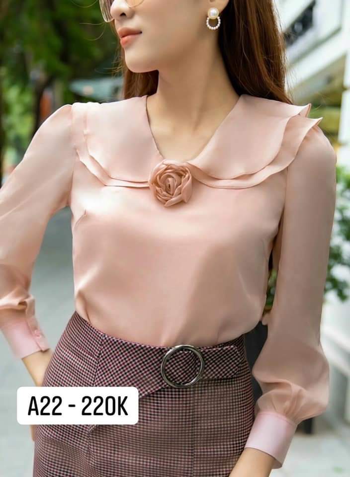 ÁO CÔNG SƠ NỮ DUYEEU DÁNG B099